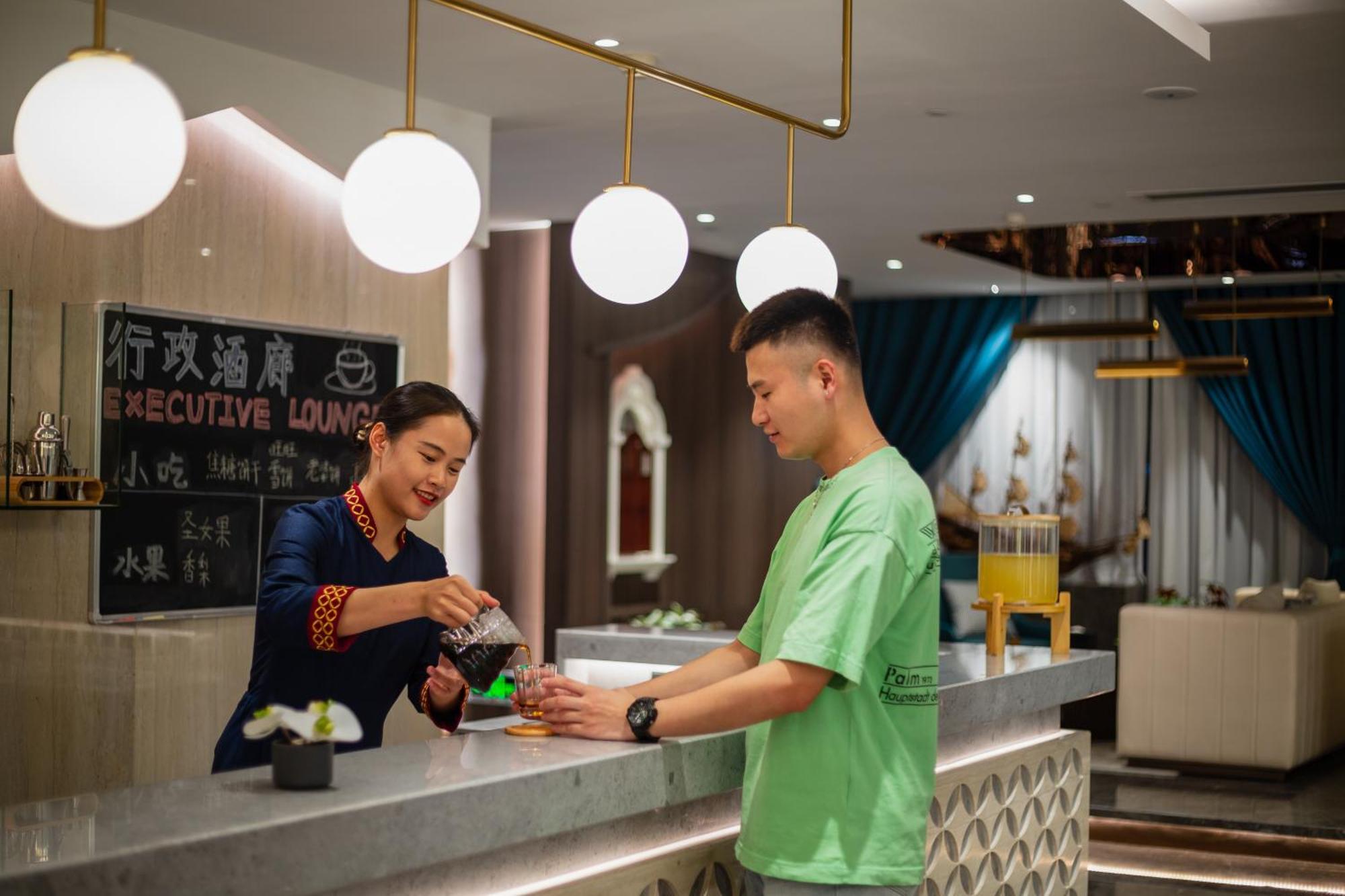 Guangzhou Wogo Yuanbao Hotel-Zhujiang New Town-Free Canton Fair Shuttle Bus & Overseas Buyer Registration Services Εξωτερικό φωτογραφία