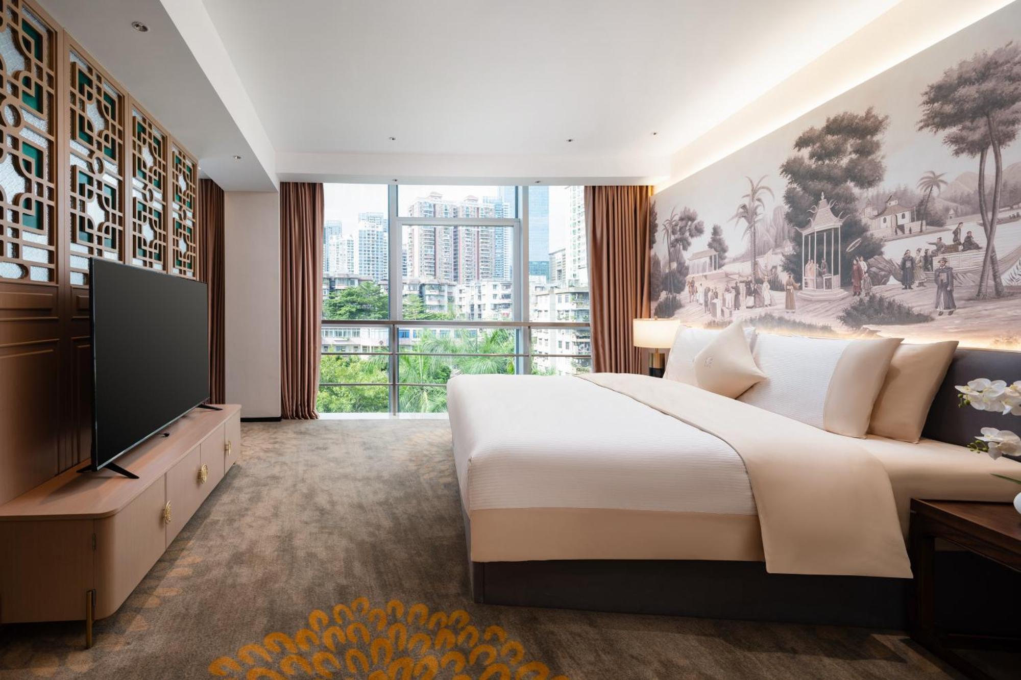 Guangzhou Wogo Yuanbao Hotel-Zhujiang New Town-Free Canton Fair Shuttle Bus & Overseas Buyer Registration Services Εξωτερικό φωτογραφία