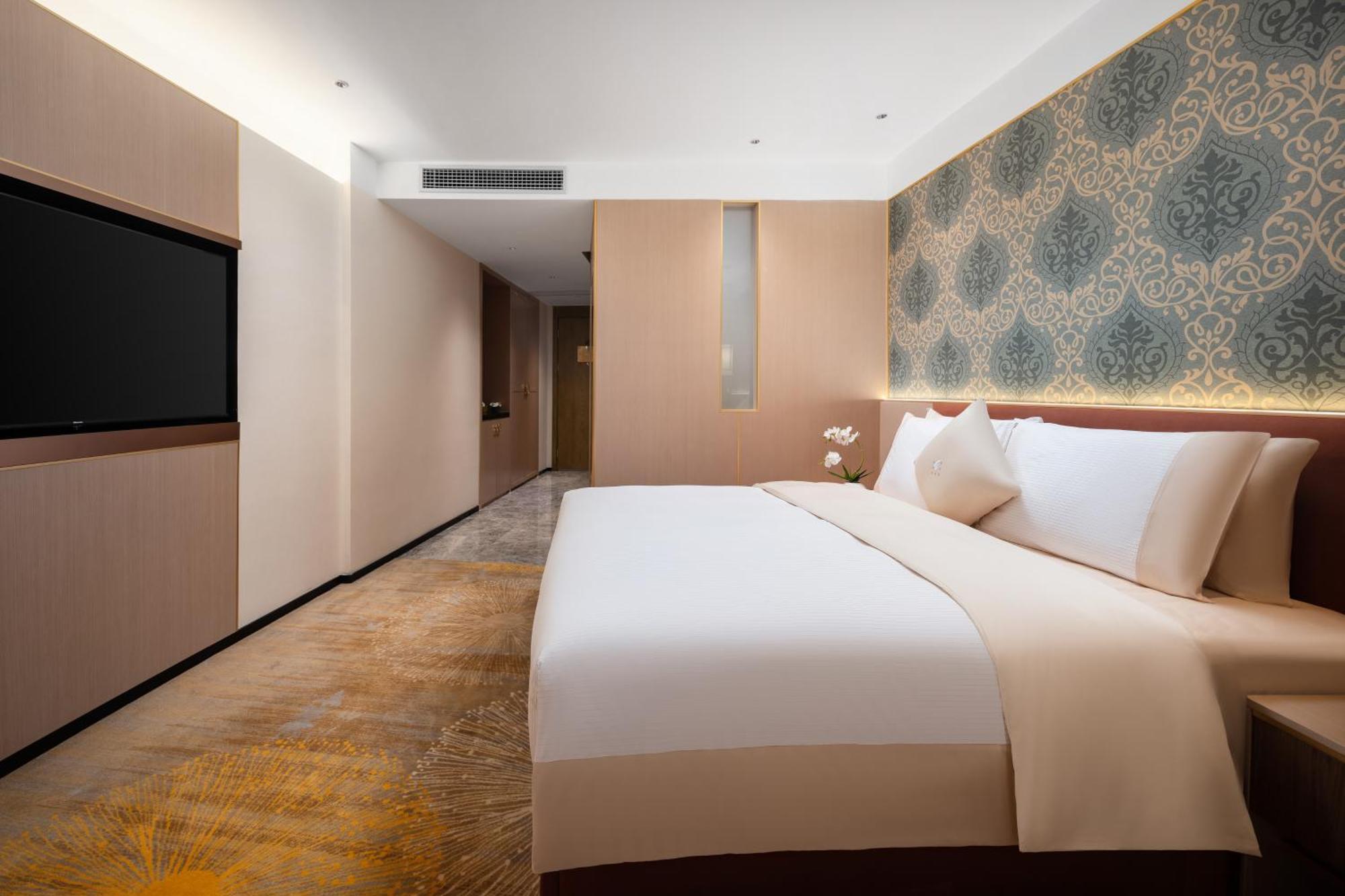 Guangzhou Wogo Yuanbao Hotel-Zhujiang New Town-Free Canton Fair Shuttle Bus & Overseas Buyer Registration Services Εξωτερικό φωτογραφία