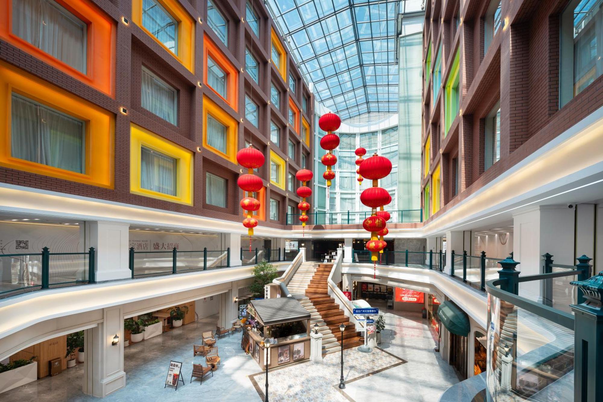 Guangzhou Wogo Yuanbao Hotel-Zhujiang New Town-Free Canton Fair Shuttle Bus & Overseas Buyer Registration Services Εξωτερικό φωτογραφία